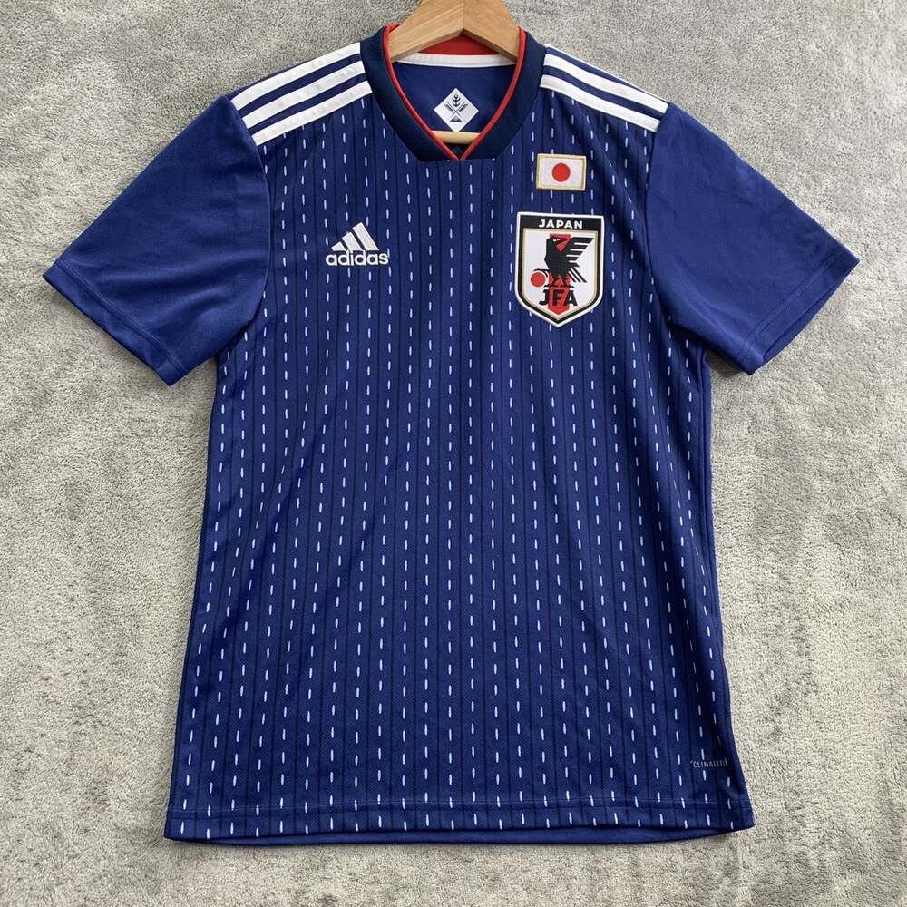 Adidas Jersey Youth XS Japan Soccer 2018/2019 Home Authentic Samurai Blue